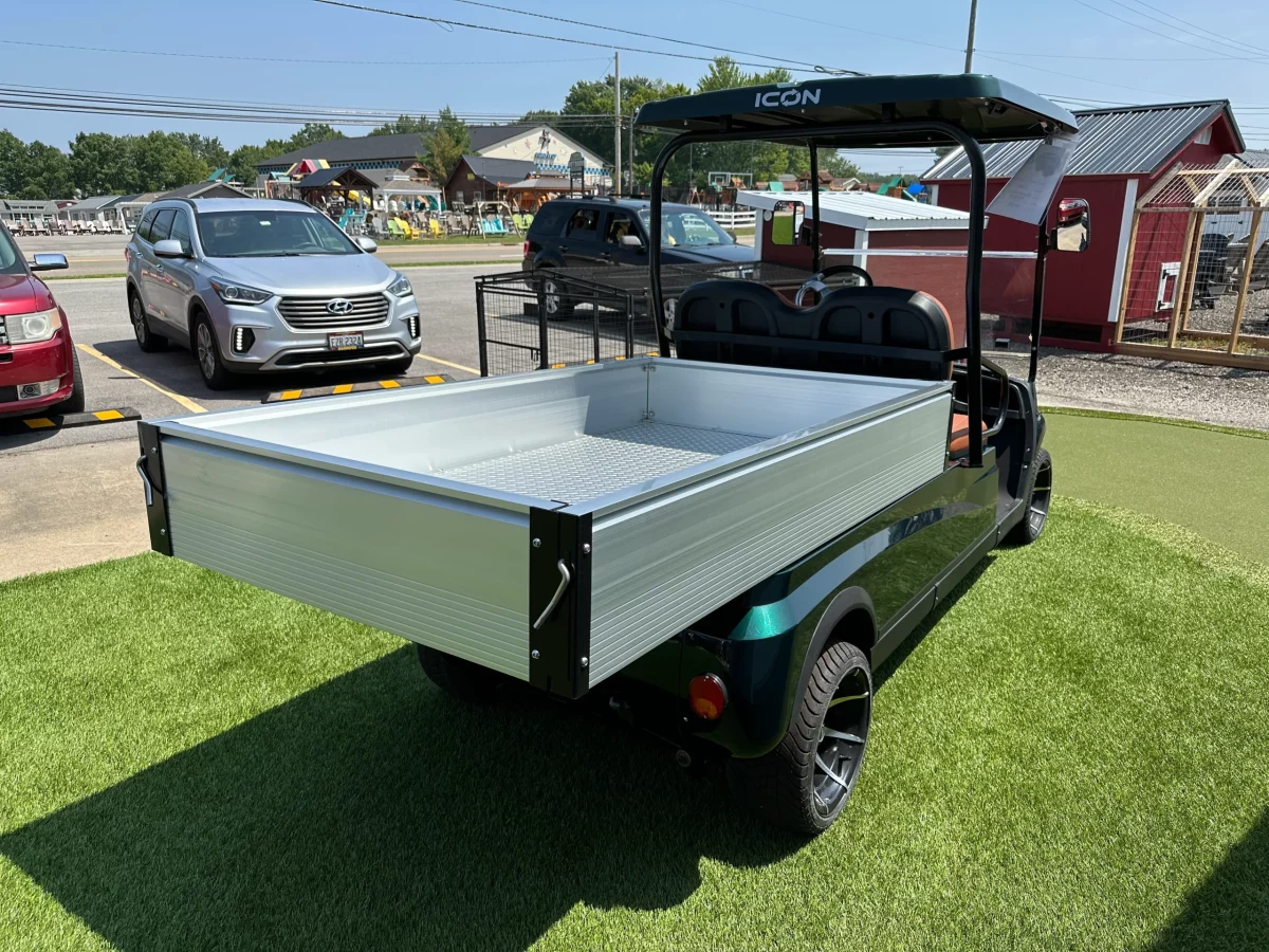 electric golf cart with dump bed hartville golf carts