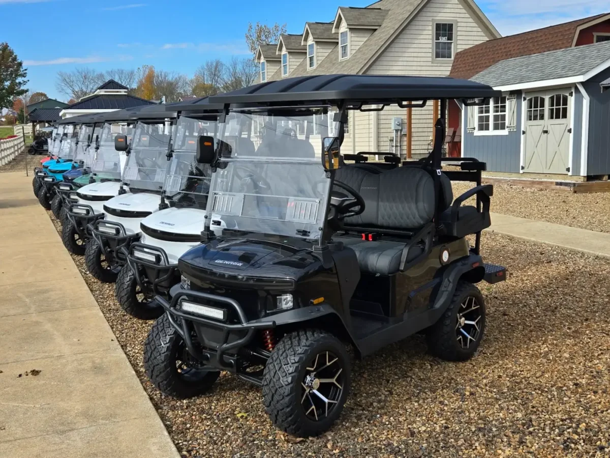 four passenger ev golf cart painesville concord twp ohio 2