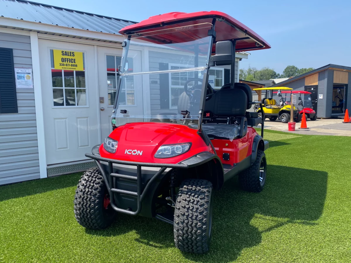 golf cart red for sale