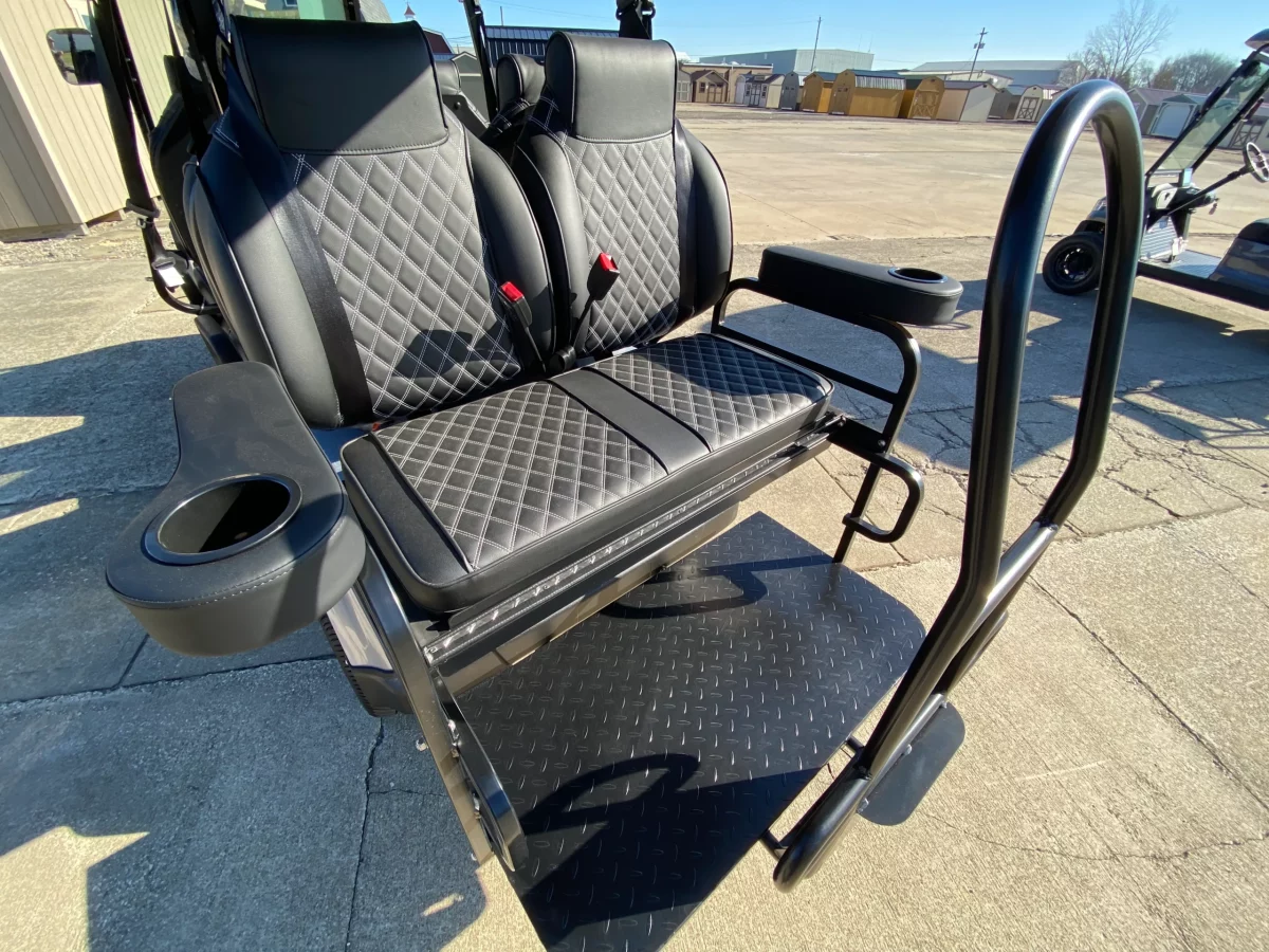 golf cart seats with cupholder