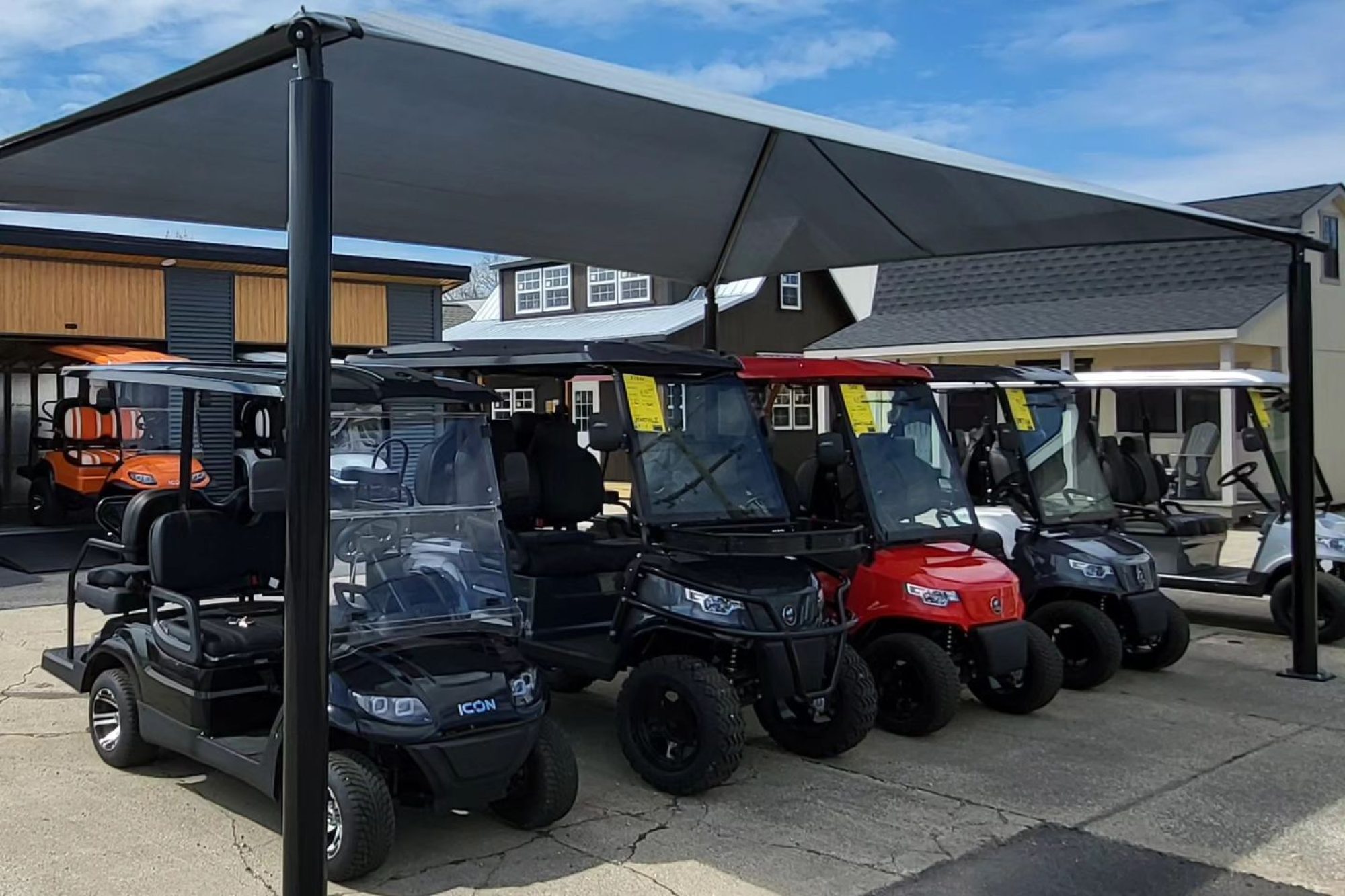 golf cart showroom dealership