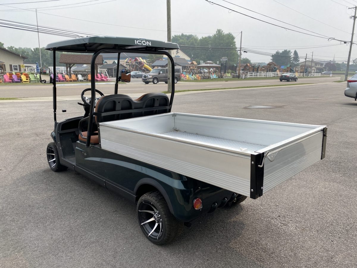 golf carts with dump beds