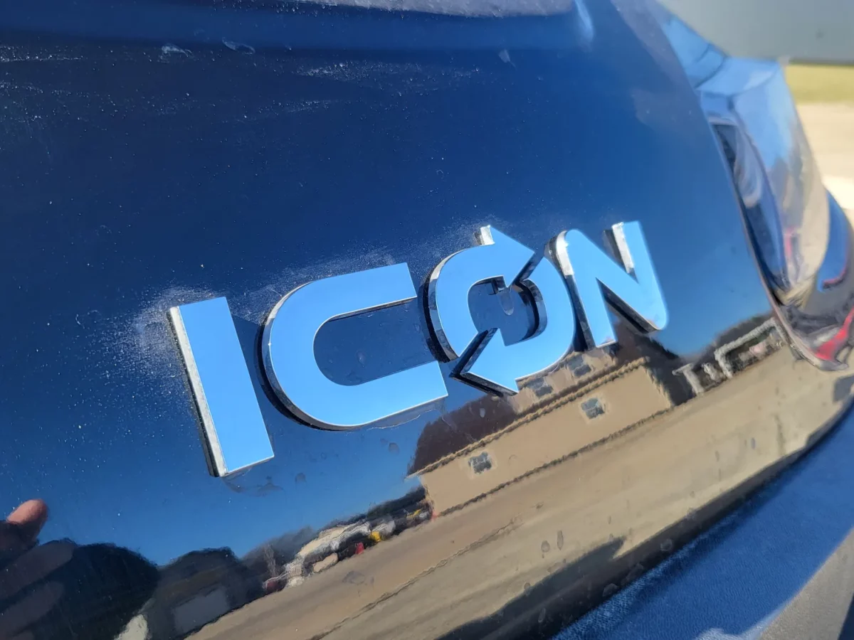 icon golf cart at akron