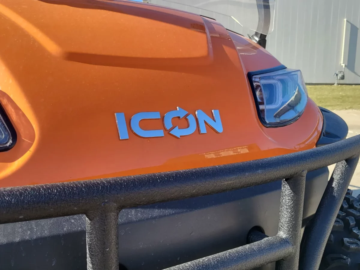 icon golf cart front bumper
