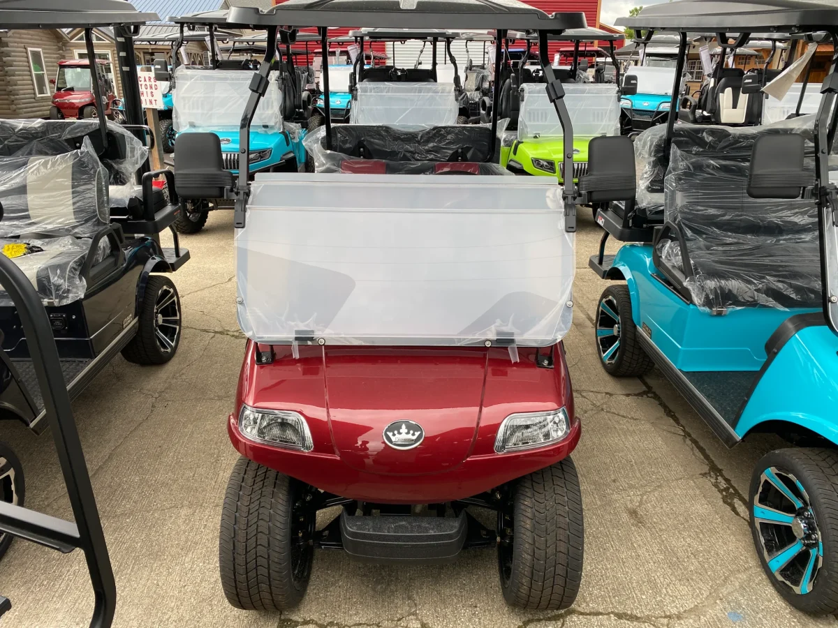maroon golf cart Cincinnati Ohio