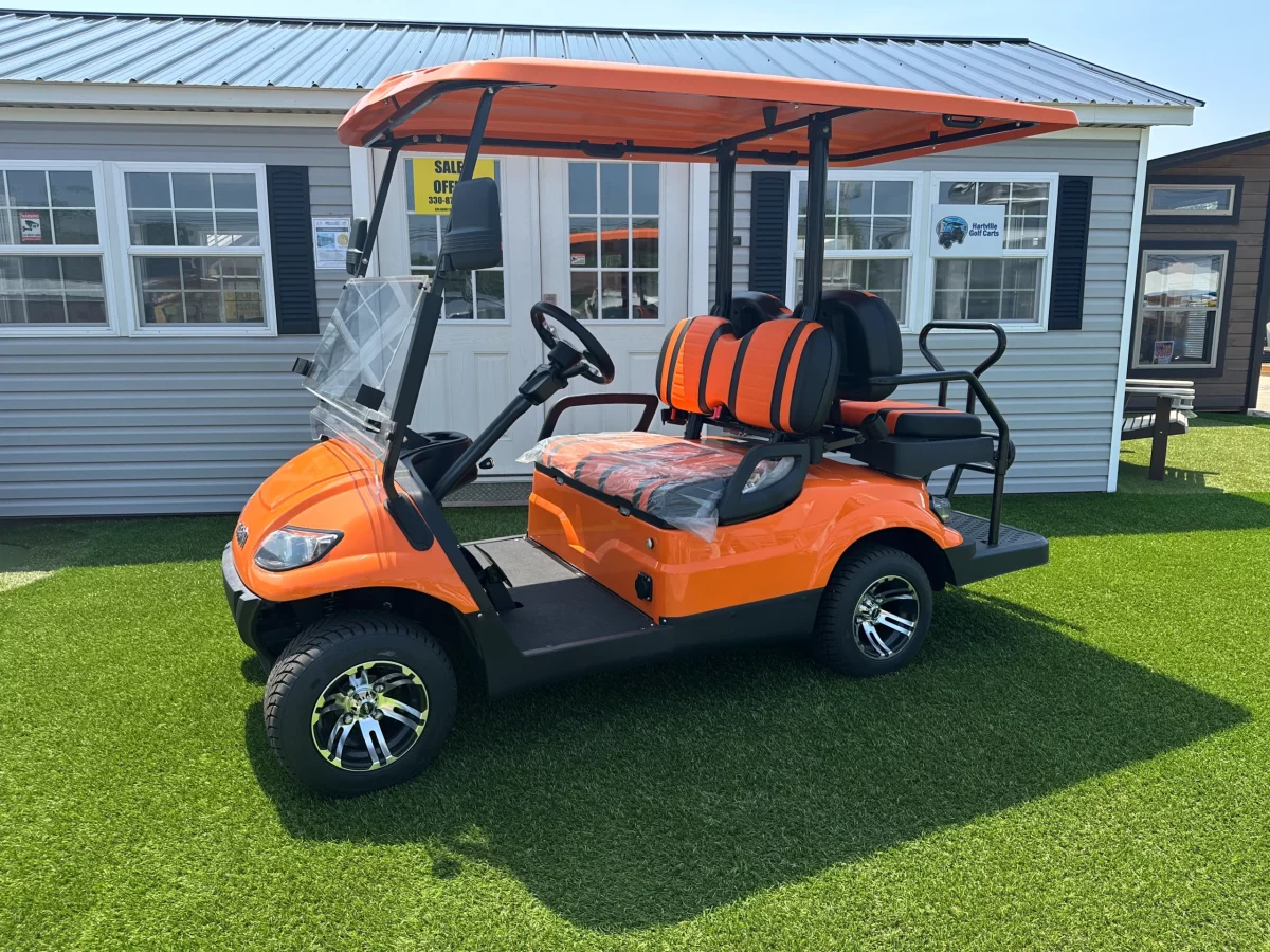 orange golf carts (1)