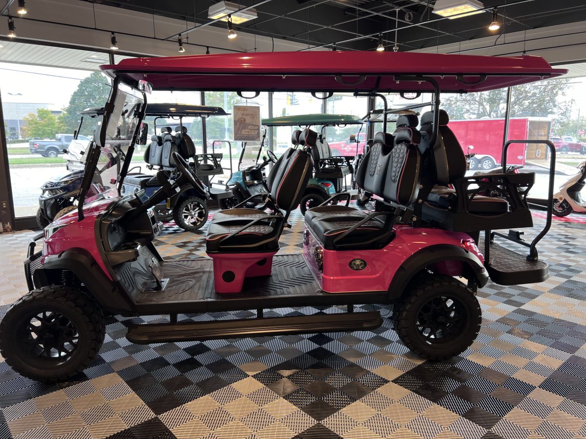 super pink golf cart for sale Bedford ohio