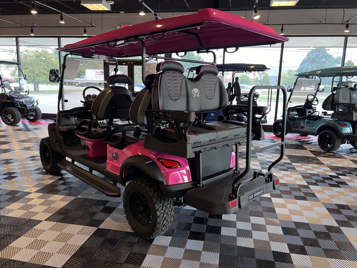 super pink golf cart for sale Bostwick ohio