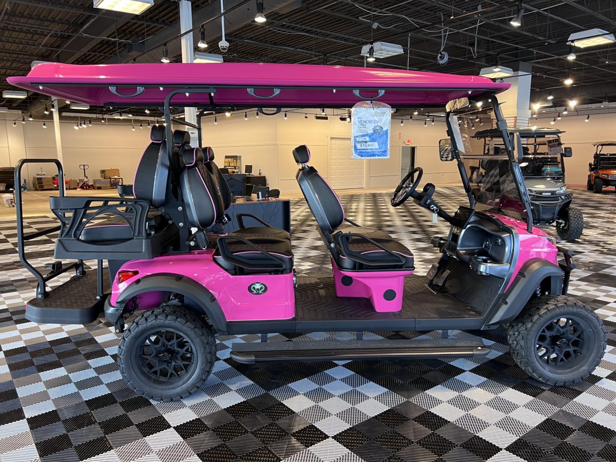 super pink golf cart for sale Burton ohio