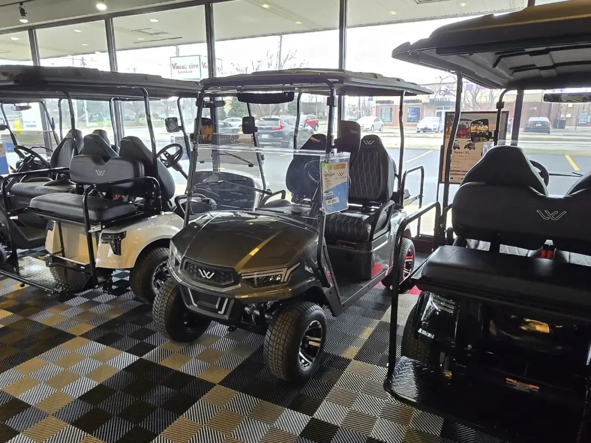 whisper w3 four seat golf cart Medina Ohio