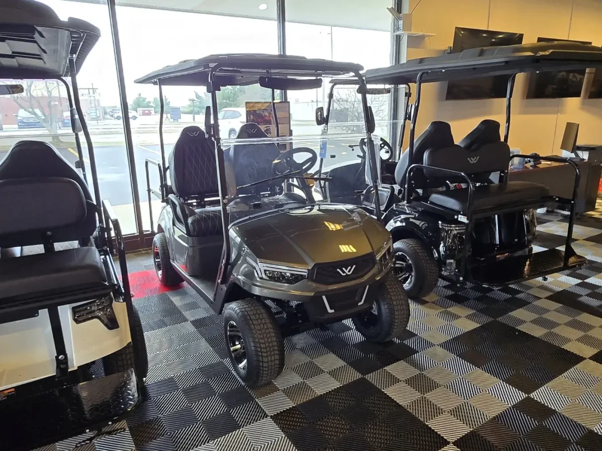 whisper w3 four seat golf cart Wadsworth Ohio