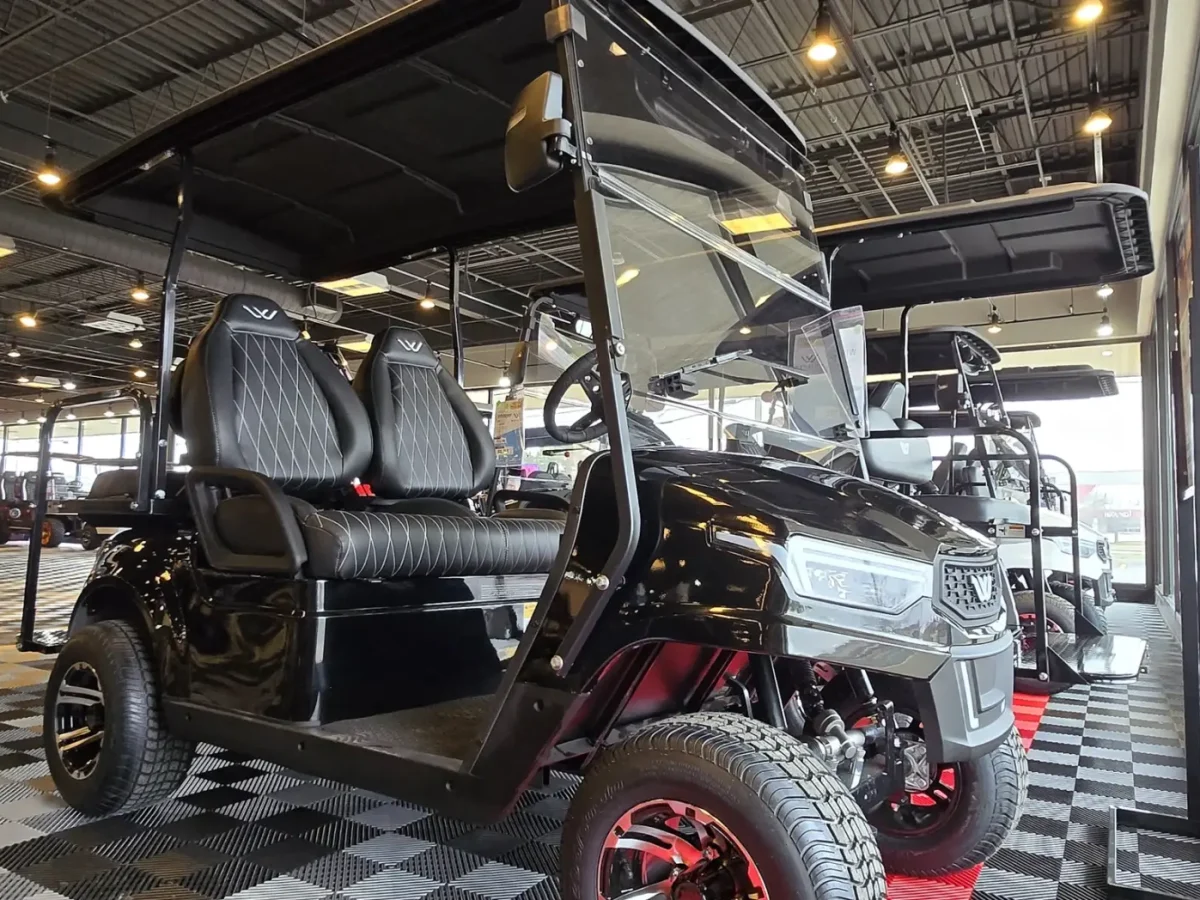 whisper w3 four seater golf cart Hartville Golf Carts