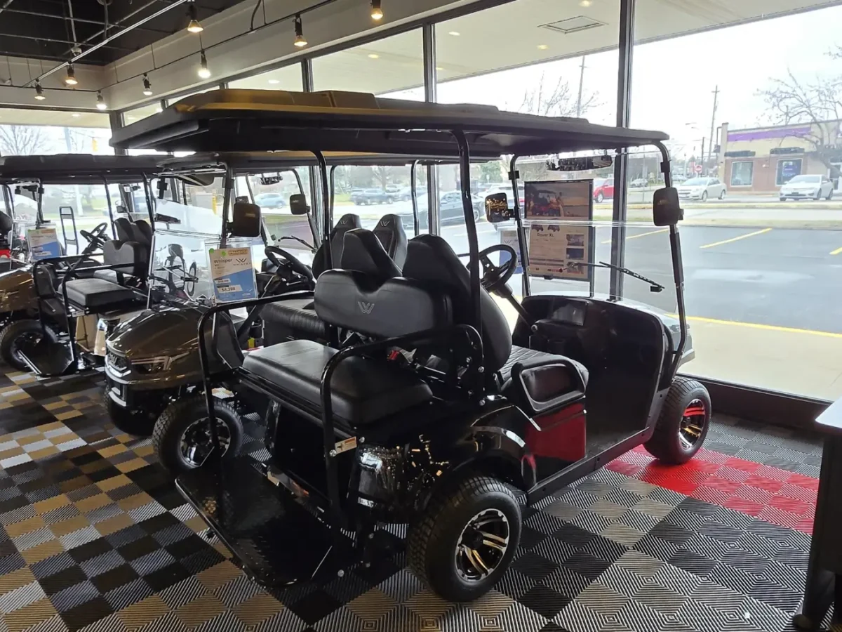 whisper w3 four seater golf cart Medina Ohio